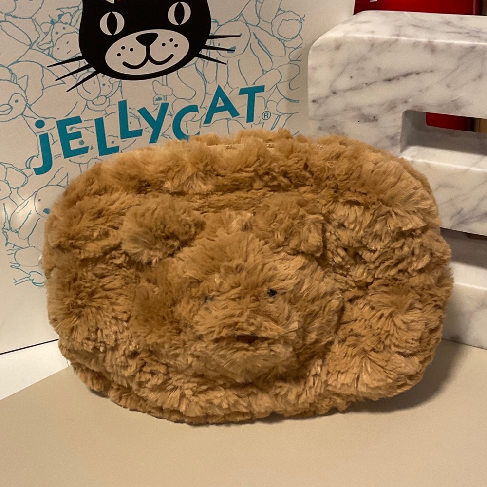 HJ3- Jellycat Batholomew Bear Pouch - Picture 1 of 3